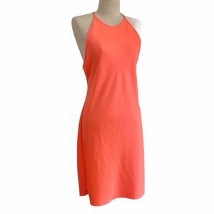 Alexander Wang T strappy neon orange dress